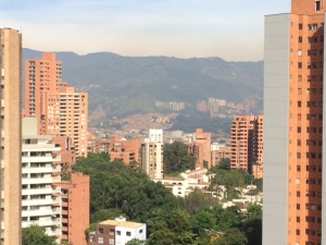 Medellin skyline